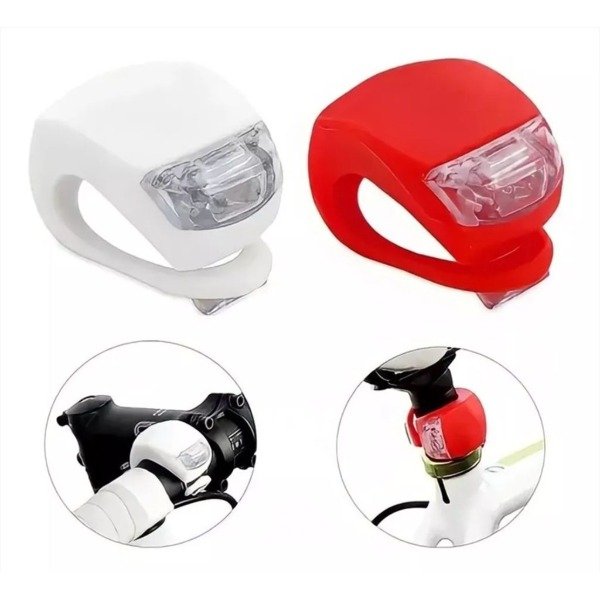 Producto - LUZ BICI a pilas del/tras