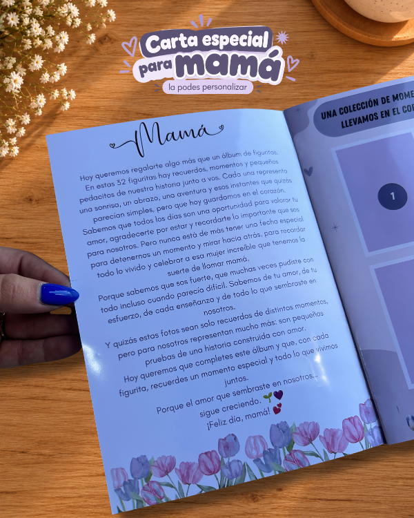 Producto - Álbum de figus - Día de la madre - 2