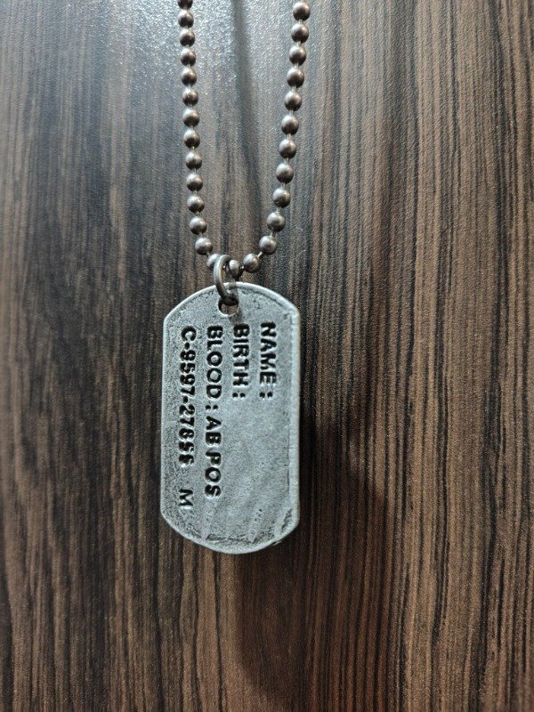 Producto - COLLAR CHAPA MILITAR