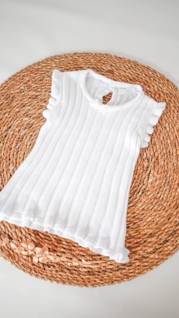 Producto - CHALECO ELLA FLOWN BLANCO