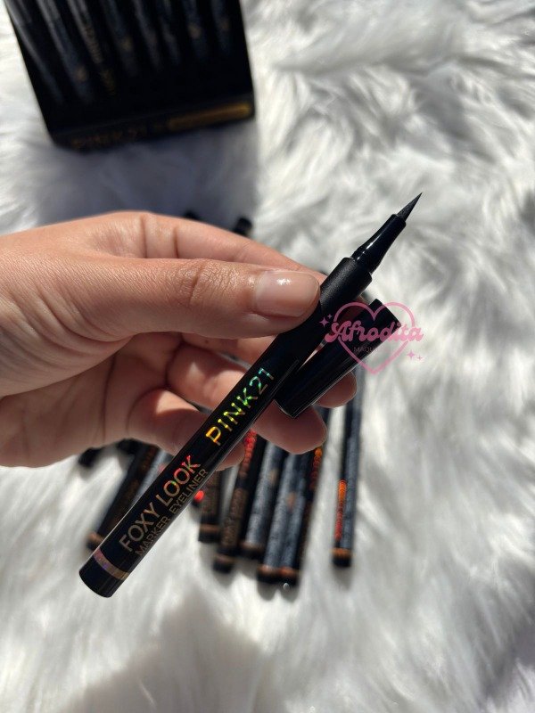 Producto - Delineador foxy look pink21 punta fina