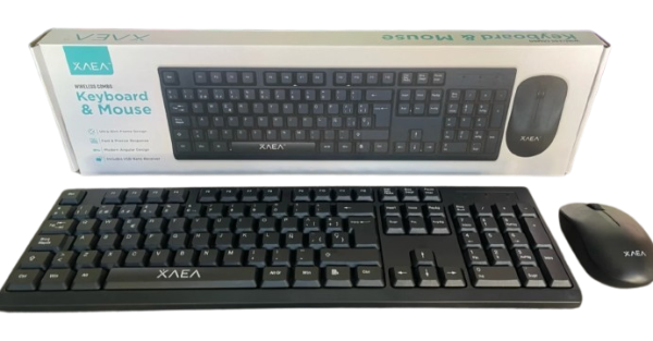 Producto - Combo teclado y mouse inalámbrico XAEA