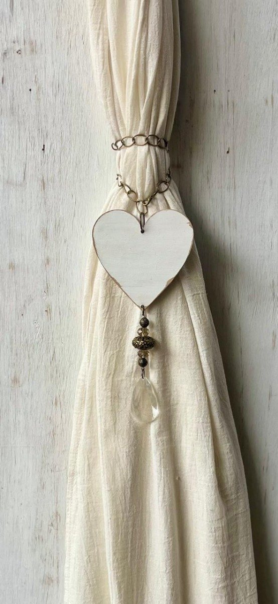 Producto - Sujeta cortinas corazon