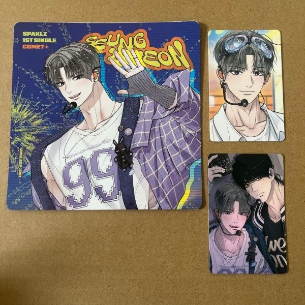 Producto - Korean BL LEZHIN 2026 Seagull UNSLEEP: Unsleep Collectible Card