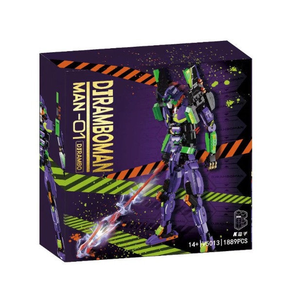 Producto - Simil Lego Evangelion 01 Kbox 1889PCS