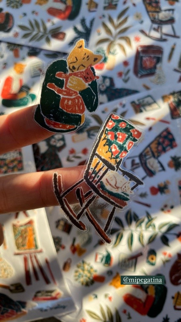 Producto - Stickers Lectura + Mecedora - 3