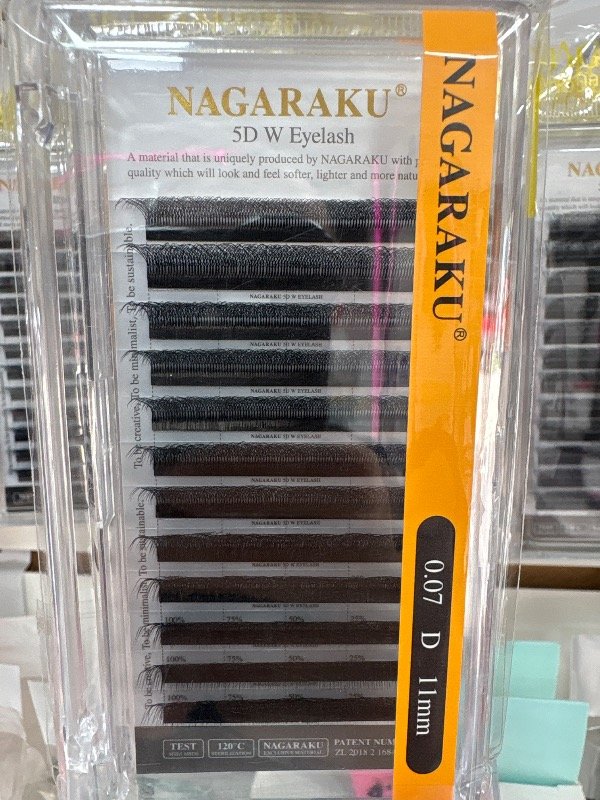 Producto - Pestañas NAGARAKU tecnológicas 5D W 0.07D 11mm