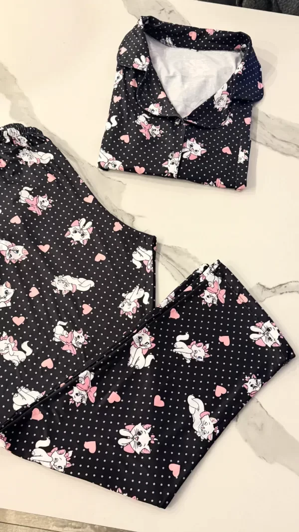 Producto - Camisero Gatita Marie adultos manga corta - 1