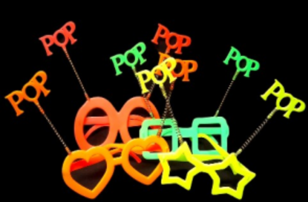 Producto - Anteojo Fluo con resorte x4 u.