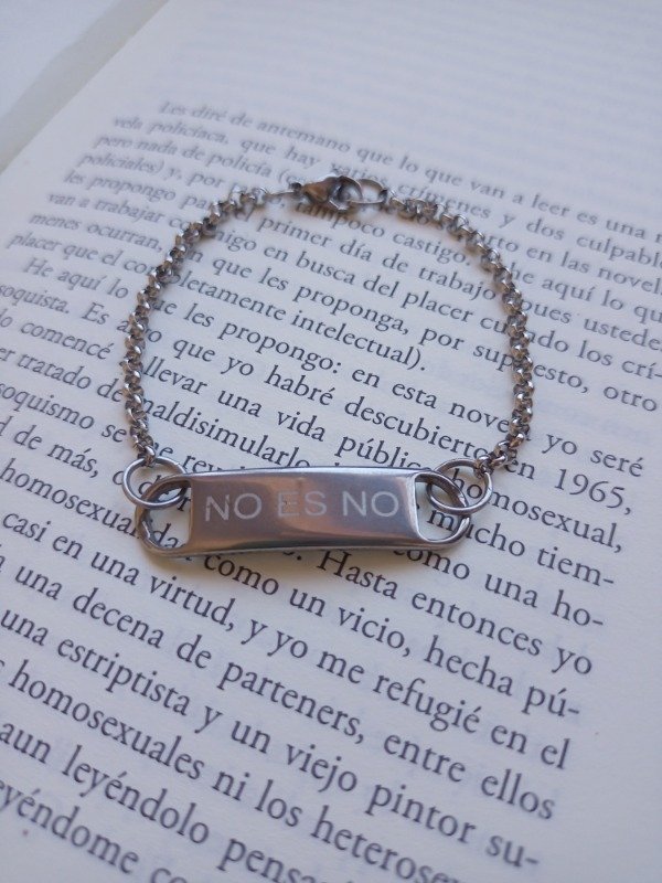 Producto - Pulsera No es No (horizontal)