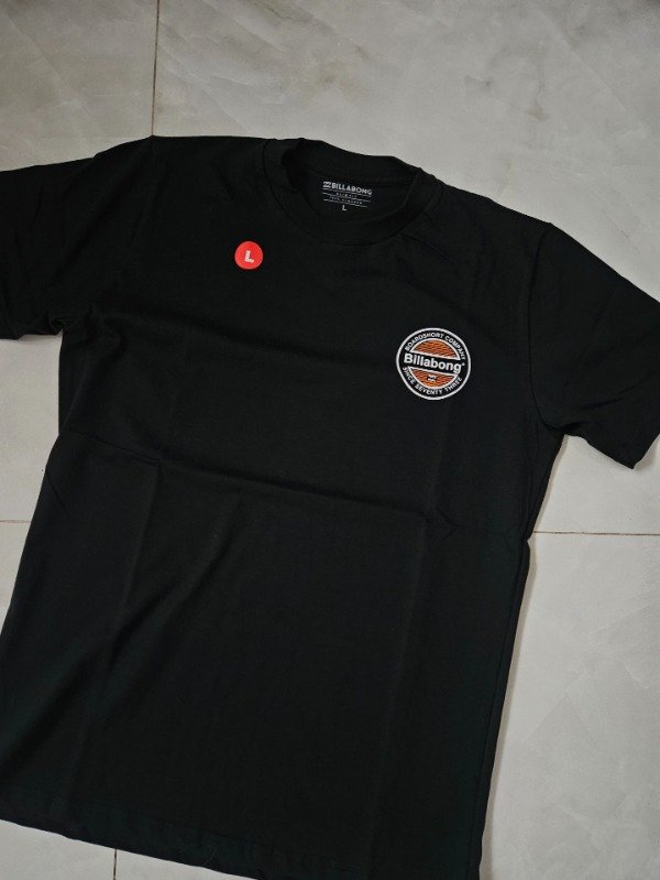 Producto - REMERA PREMIUM BILLABONG CIRCULAR NEGRA
