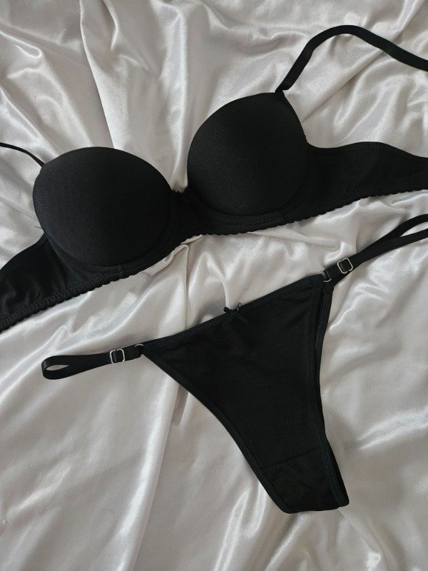Producto - CONJUNTO ARMADO DE LYCRA (A71 A) NEGRO