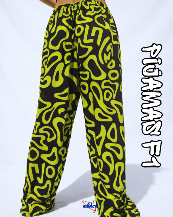 Producto - Pijama Lando Norris (negro y fluo)