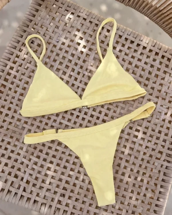 Producto - Bikini Cata amarillo pastel - 3