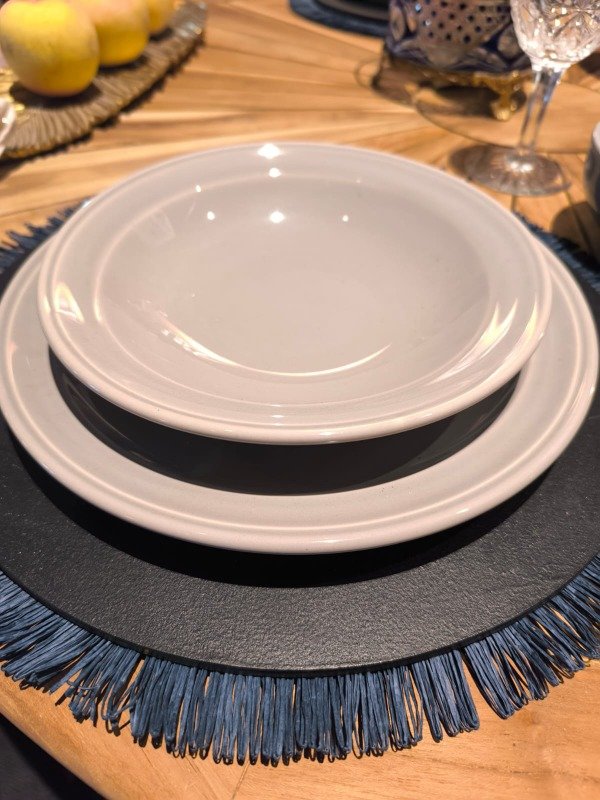 Producto - Vajilla / Juego de 4 Platos Hondos / M: diam 22 cm