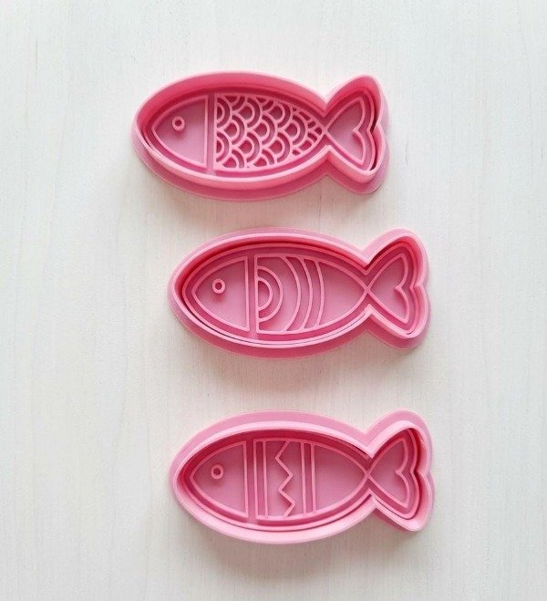 Producto - Set de Cortantes con Sello Peces
