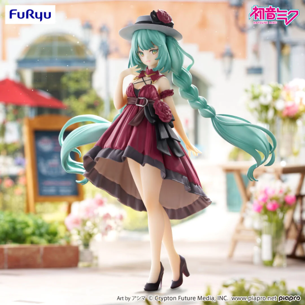 Producto - Figura Original Miku - Trio-Try-iT - FuRyu Ver. Outing Dress Red Color