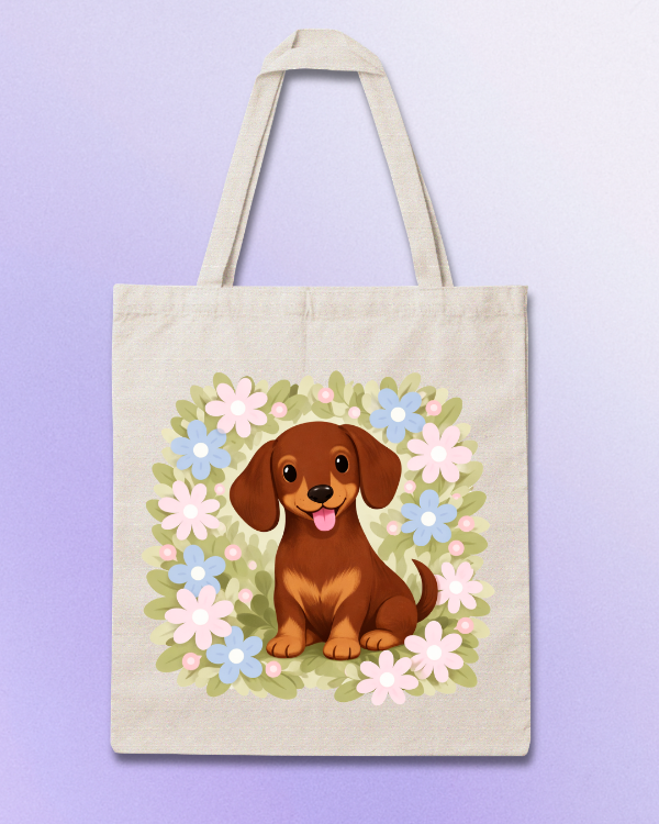 Producto - Totebag Perrito Salchicha