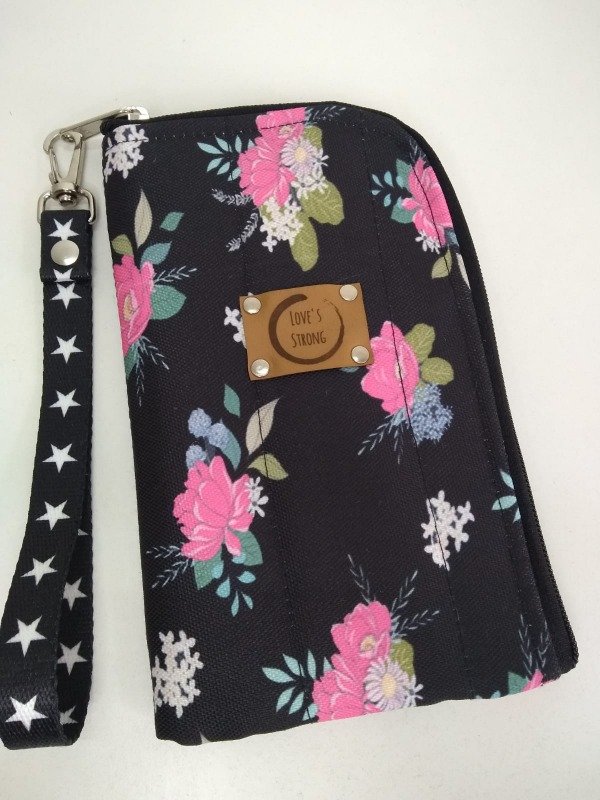 Producto - Porta celu-billetera Tokio. Bouquet Niza