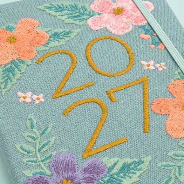 Producto - Agenda BORDADA A5 - 4