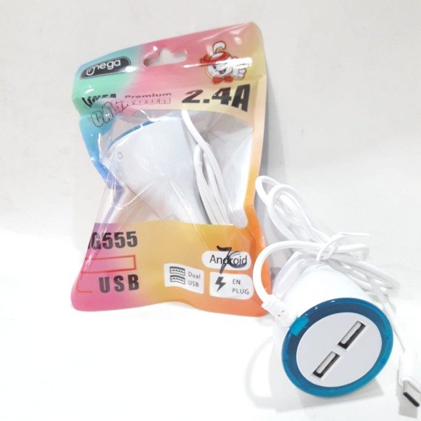 Producto - CARGADOR TIPO C IMEGA 2.4A MG555