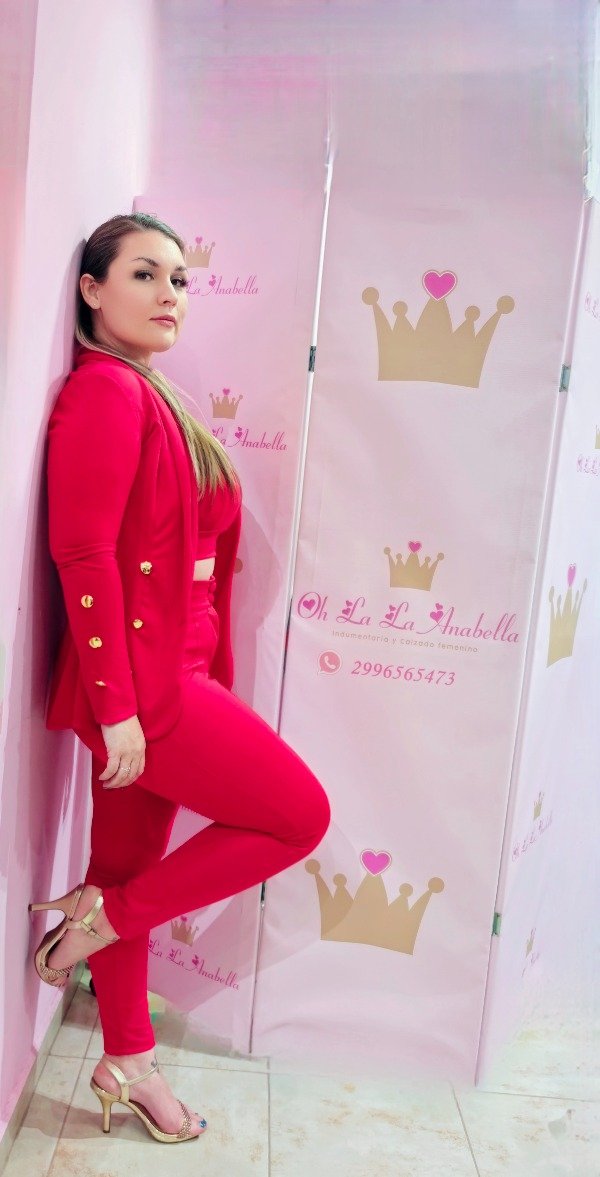 Producto - Conjunto importado 3 piezas Rojo - 0