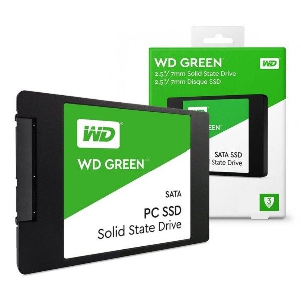 Producto - DISCO RIGIDO SSD WESTERN DIGITAL GREEN 1TB 2.5 SATA 545MB/S