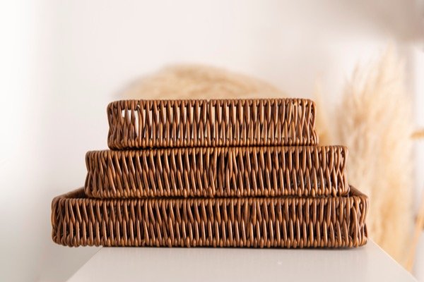 Producto - Bandejas sintetico simil rattan