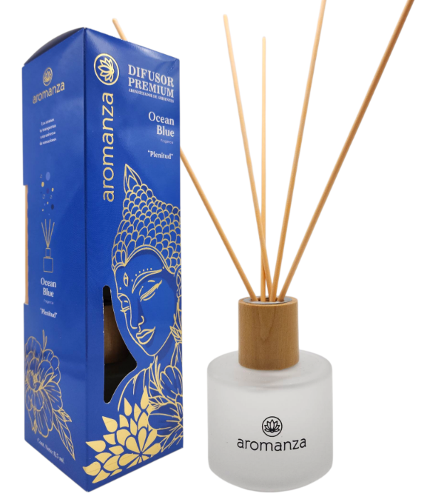 Producto - Difusor De Ambientes Aromanza Premium 125Ml - Ocean Blue (Plenitud)