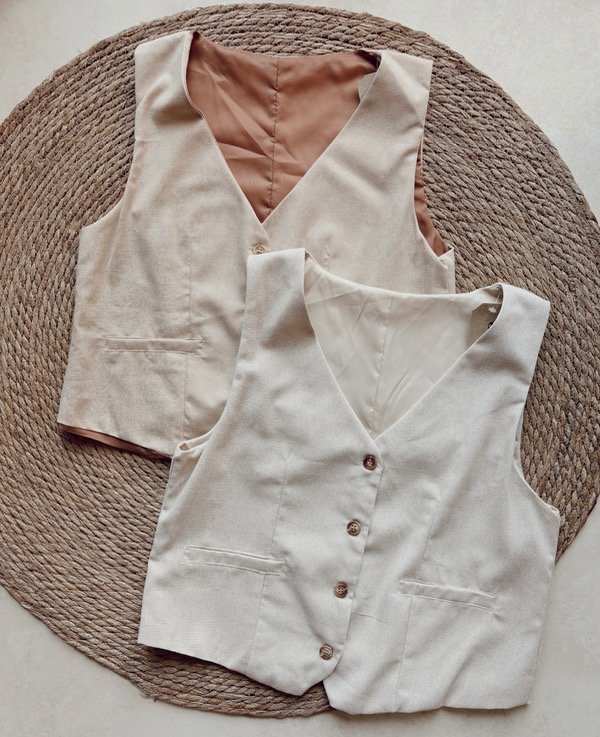 Producto - Chaleco tropea - 2 tonos