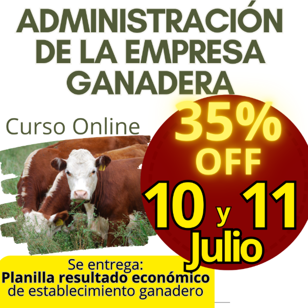 Producto - Curso online Administración de la Empresa Ganadera
