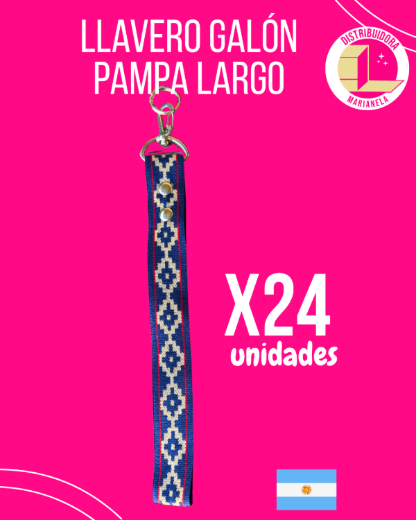 Producto - Llavero Galón Pampa Largo - Pack x24 unidades
