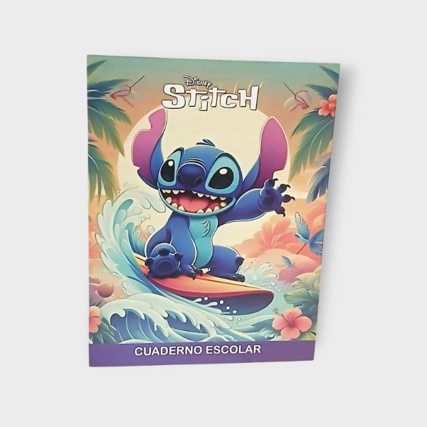 Producto - Cuaderno Stitch 24 hojas rayadas
