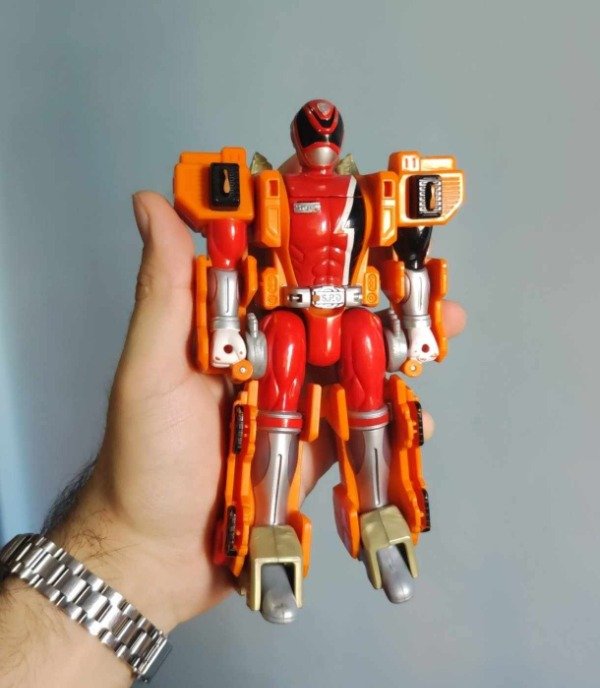 Producto - Mega Morphin New Red Power Ranger SPD 16 cm - 2
