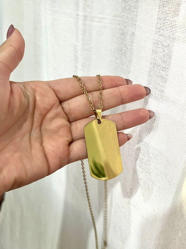 Producto - Collar Militar 4cm Personalizado AD - 1
