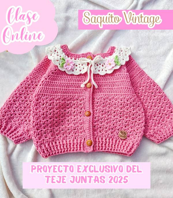Producto - Clase Online Saquito Vintage