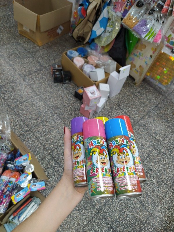 Producto - Serpentina varios colores