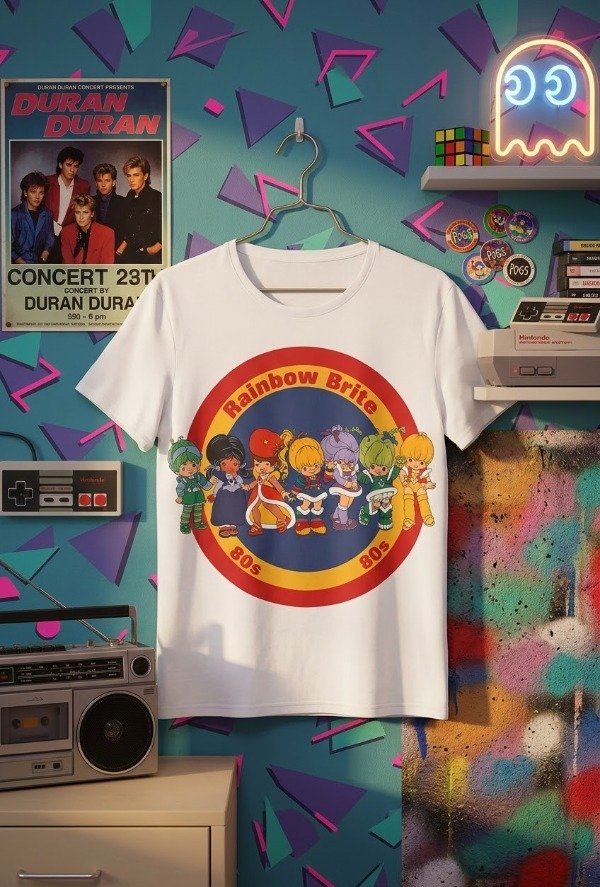 Producto - Remera UNISEX Rainbow y Amigos