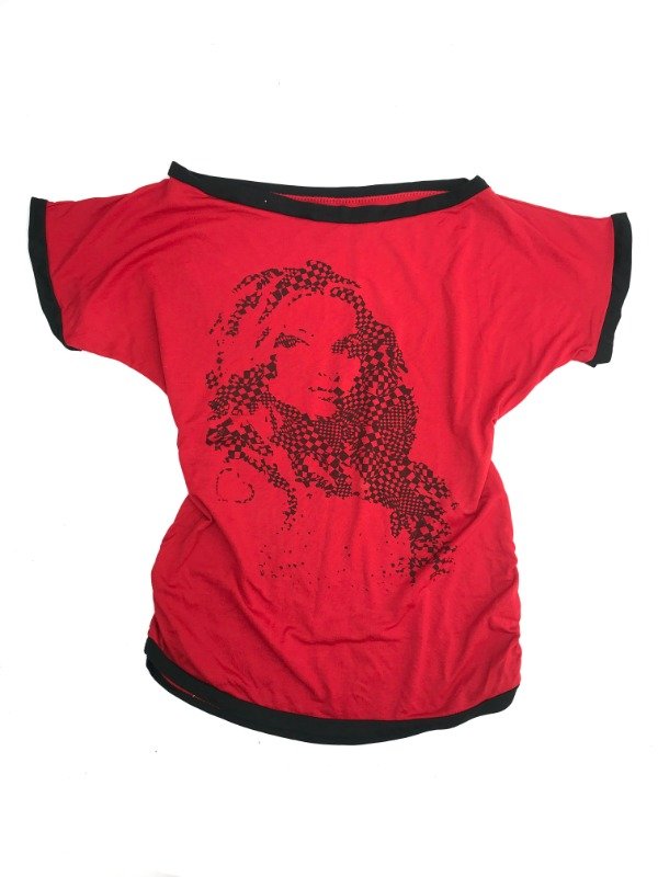 Producto - Race car girl red top - 1
