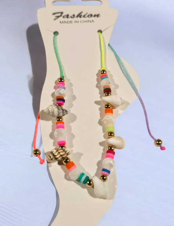 Producto - Tobillera multicolor