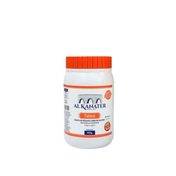 Producto - Pasta De Sesamo Tahini X  400  gr SIN TACC  - Al Kanater