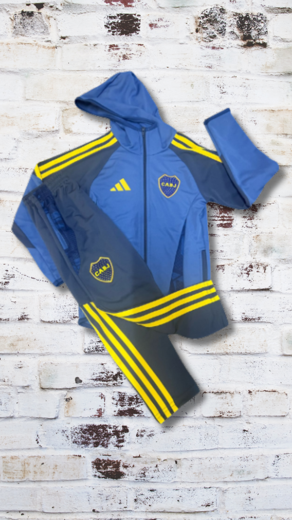 Producto - CONJUNTO CAMPERA Y PANTALON TITULAR 2025 BOCA JUNIOR