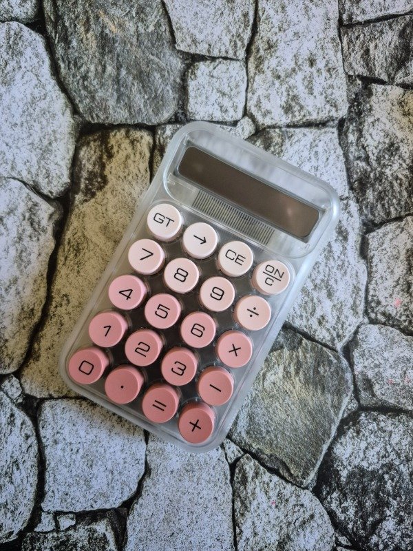 Producto - Calculadora mediana rosa