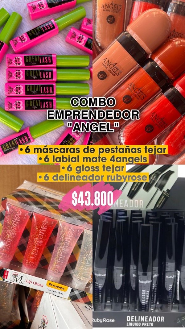Producto - Combo emprendedor ANGEL - 24 productos