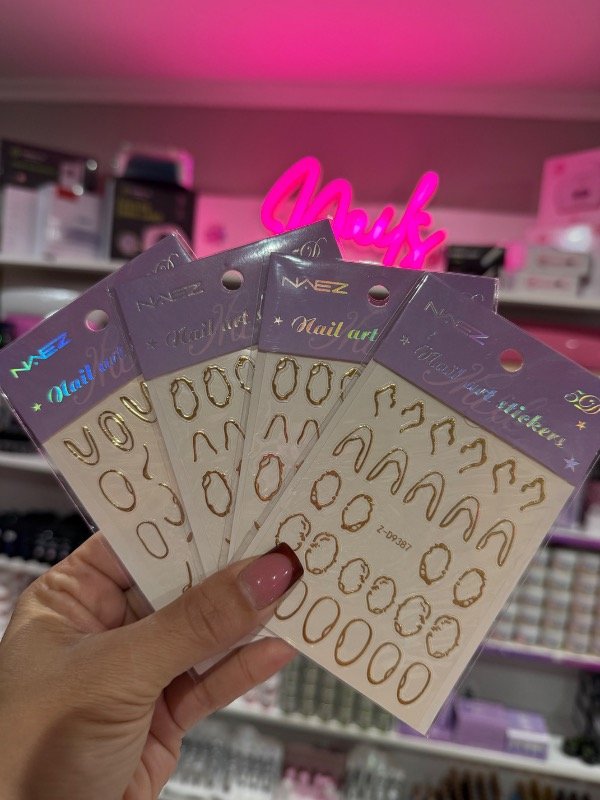 Producto - Stikers diseños plata y gold