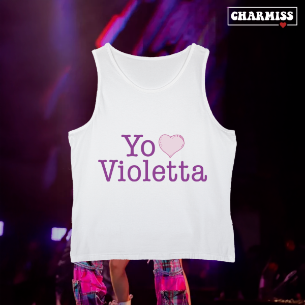 Producto - TANK TOP- Yo amo violetta