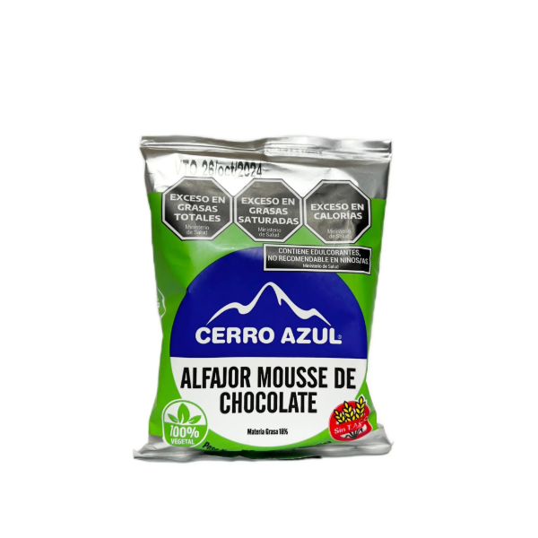 Producto - Alfajor Cerro Azul Mousse de chocolate