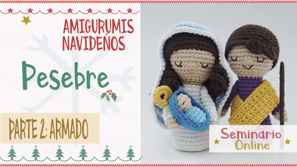 Seminario Online - Amigurumis Navideños - Universo Cora King