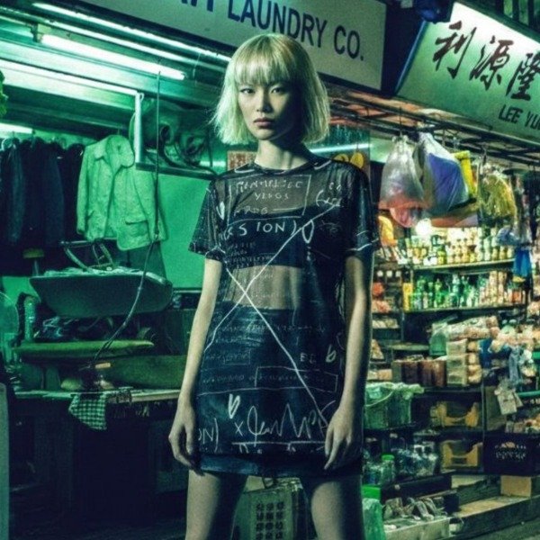 Vestido remerón "cross out"