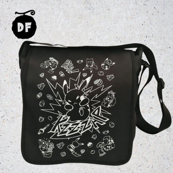 Producto - Morral Vertical Pokemon Pikachu - 0